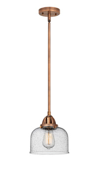 Nouveau 2 Mini Pendant Antique Copper Finish