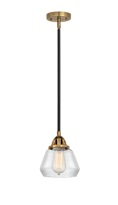 Nouveau 2 Mini Pendant Antique Copper Brass