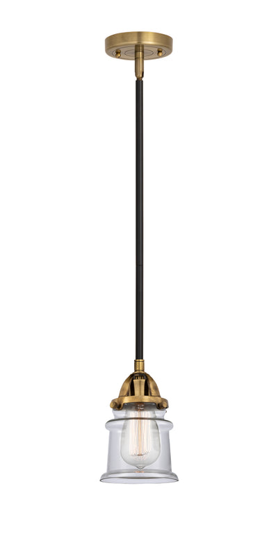 Nouveau 2 Mini Pendant Antique Copper Brass