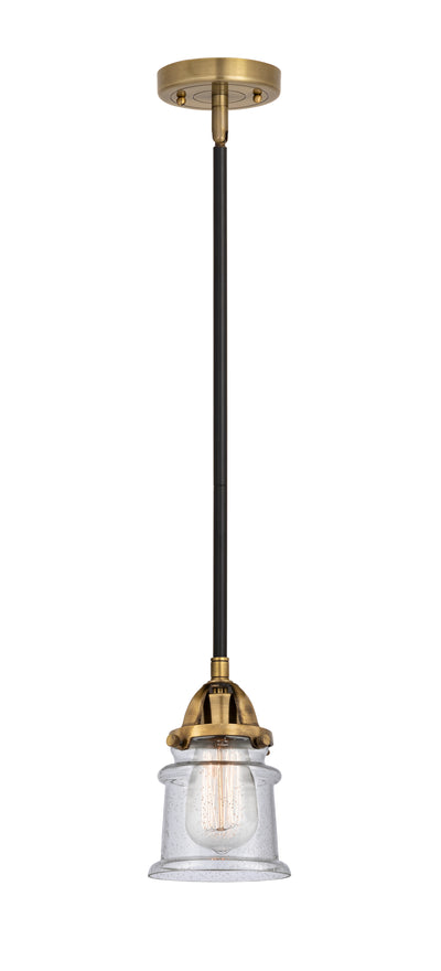 Nouveau 2 Mini Pendant Antique Copper Brass
