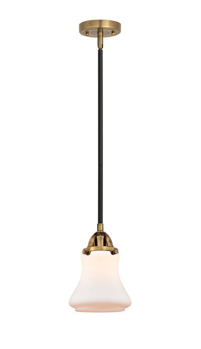 Nouveau 2 Mini Pendant Antique Copper Brass