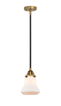 Nouveau 2 Mini Pendant Antique Copper Brass