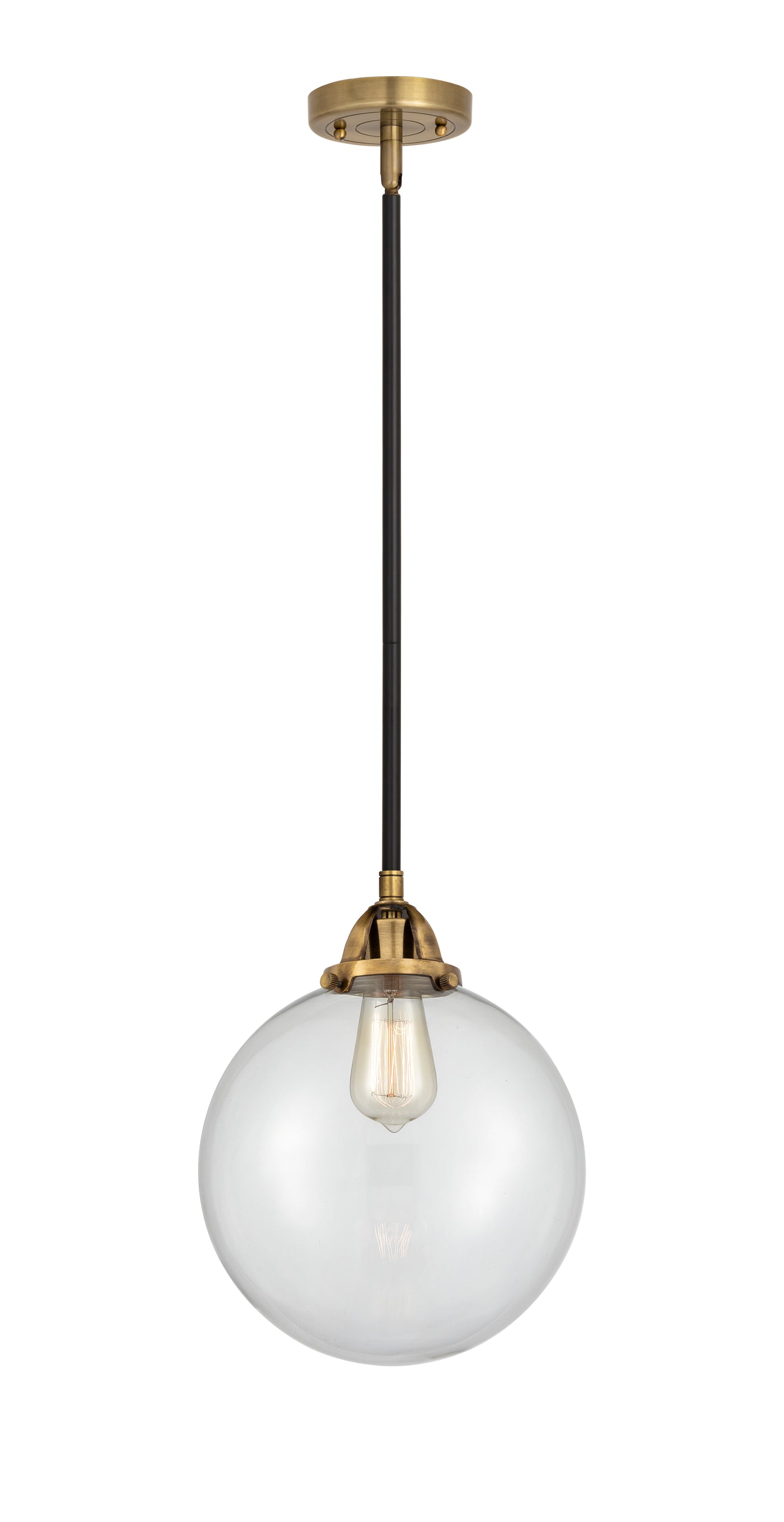 Nouveau 2 Mini Pendant Antique Copper Finish