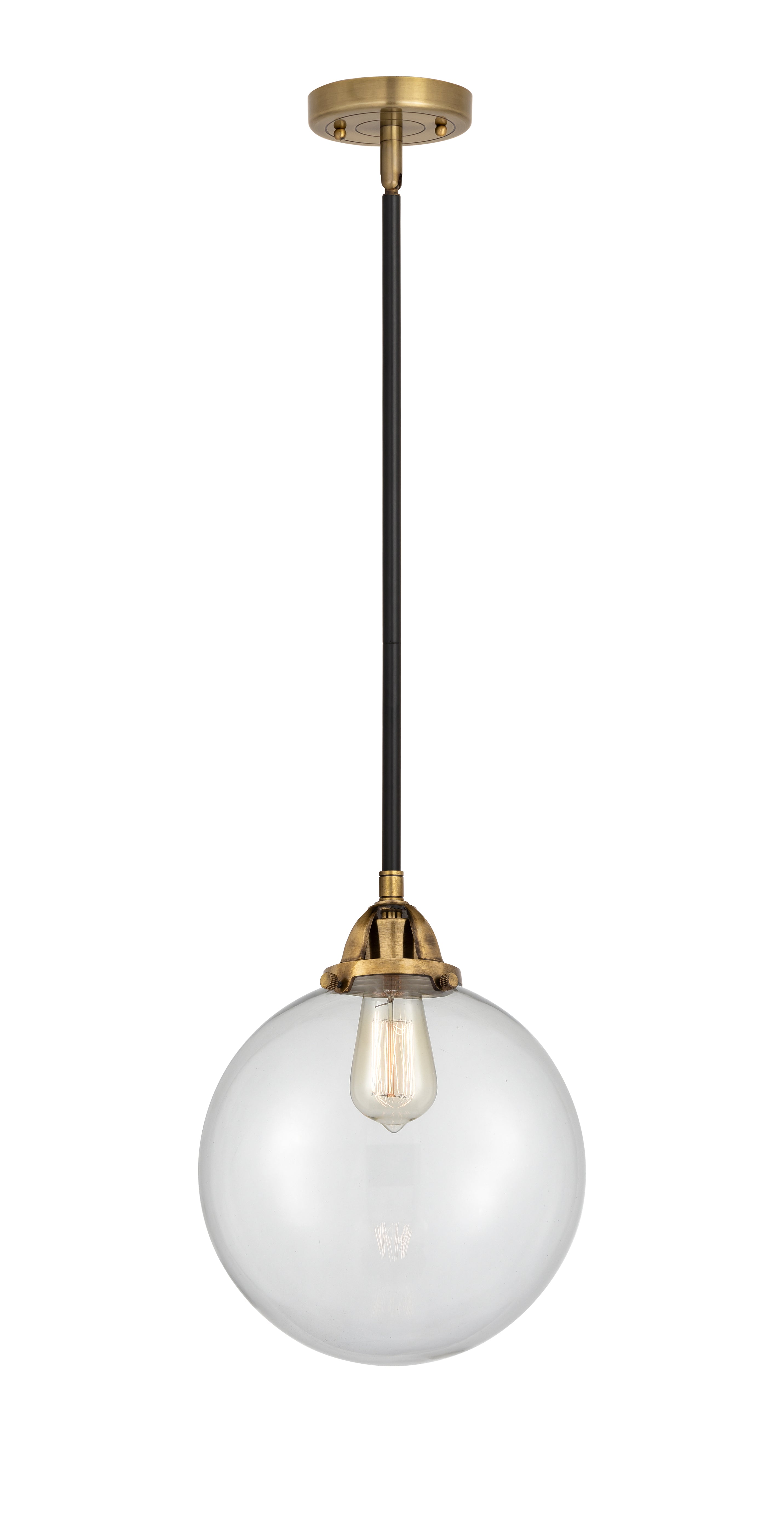 Nouveau 2 Mini Pendant Antique Copper Finish