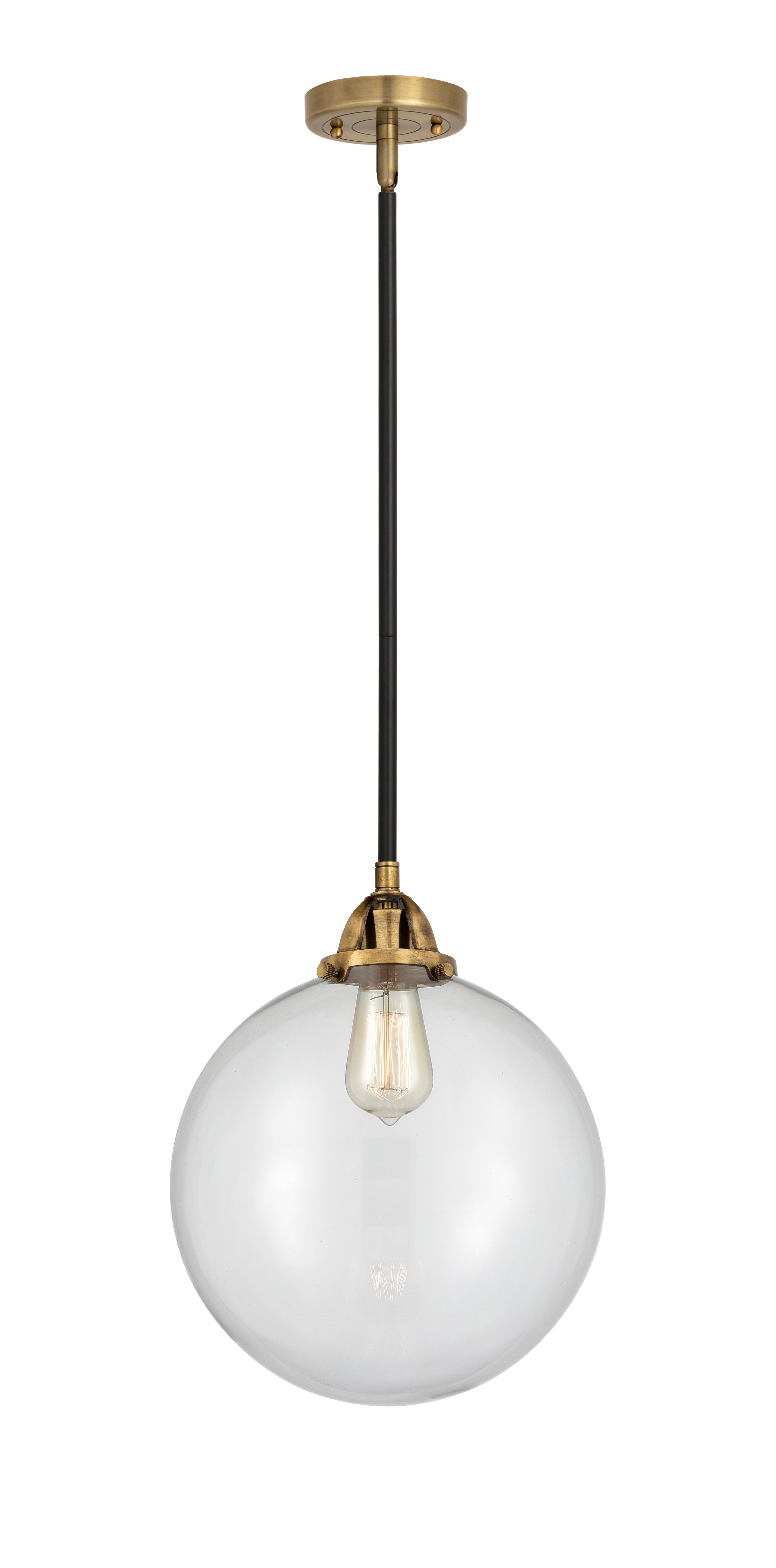 Nouveau 2 Mini Pendant Antique Copper