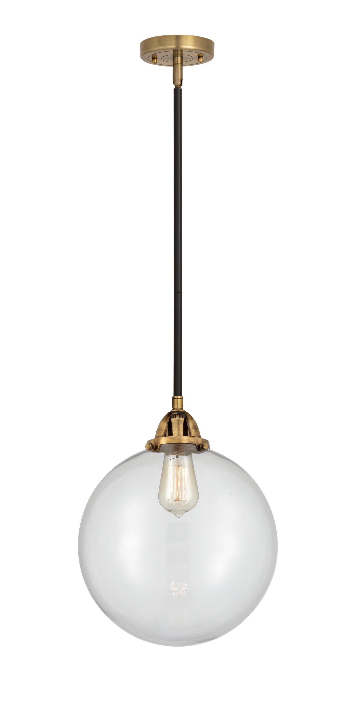 Nouveau 2 Mini Pendant Antique Copper Finish