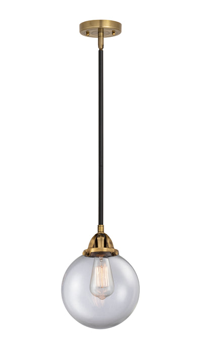 Nouveau 2 Mini Pendant Antique Copper Brass