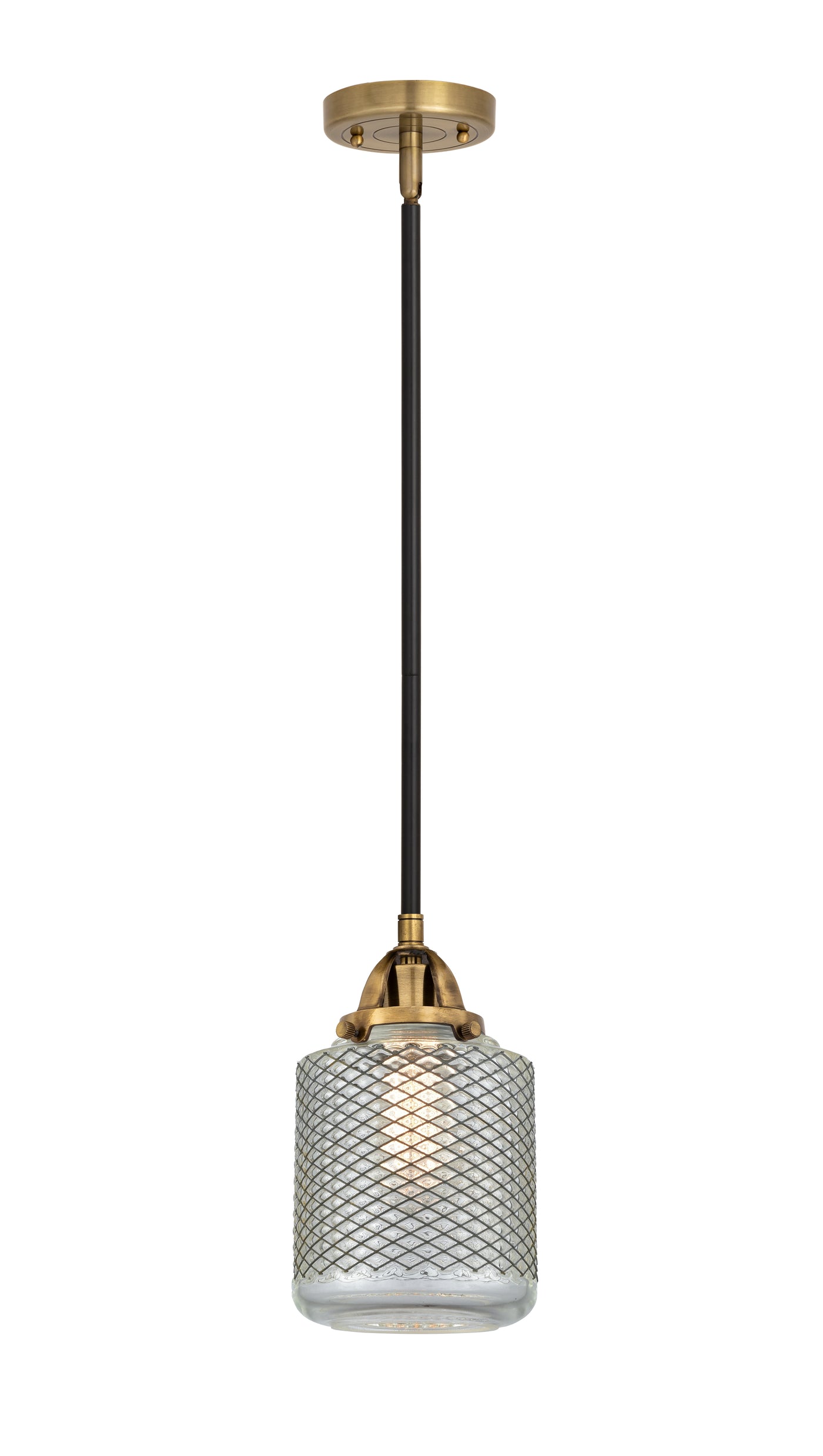 Nouveau 2 Mini Pendant Antique Copper
