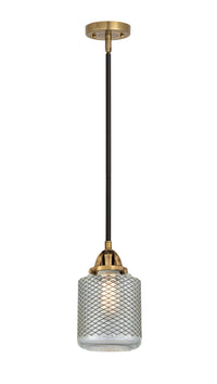 Nouveau 2 Mini Pendant Antique Copper