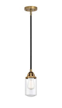 Nouveau 2 Mini Pendant Antique Copper