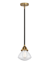 Nouveau 2 Mini Pendant Antique Copper