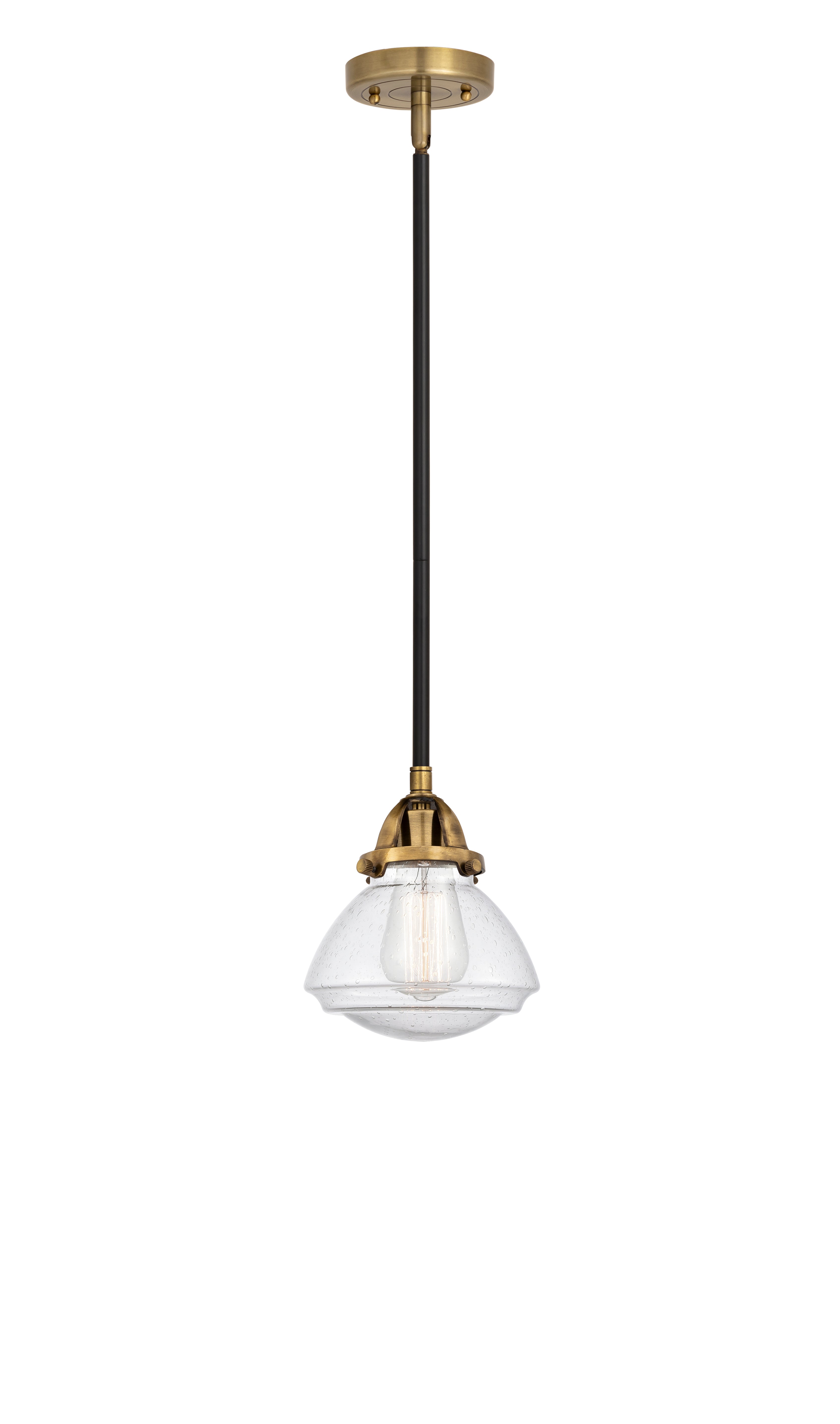 Nouveau 2 Mini Pendant Antique Copper Finish