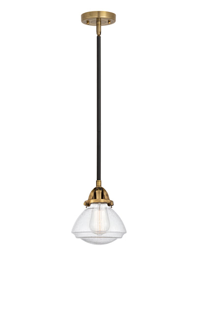 Nouveau 2 Mini Pendant Antique Copper Finish