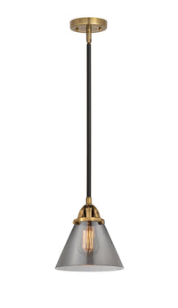 Nouveau 2 Mini Pendant Antique Copper Brass