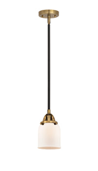 Nouveau 2 Mini Pendant Antique Copper Brass