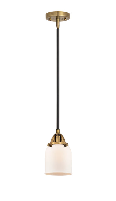 Nouveau 2 Mini Pendant Antique Copper Brass