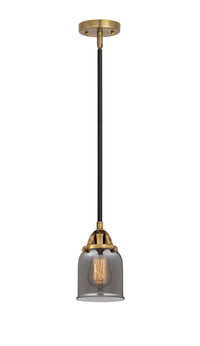 Nouveau 2 Mini Pendant Antique Copper Brass
