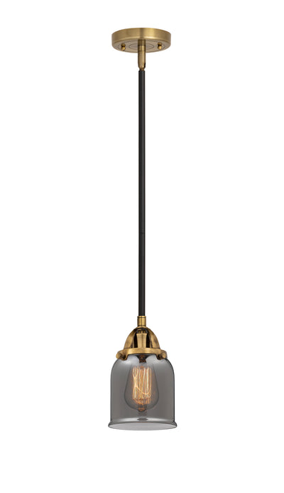 Nouveau 2 Mini Pendant Antique Copper Brass
