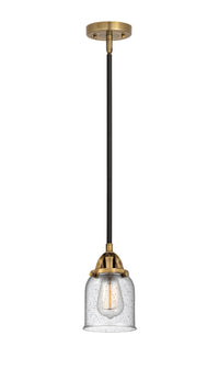Nouveau 2 Mini Pendant Antique Copper Brass