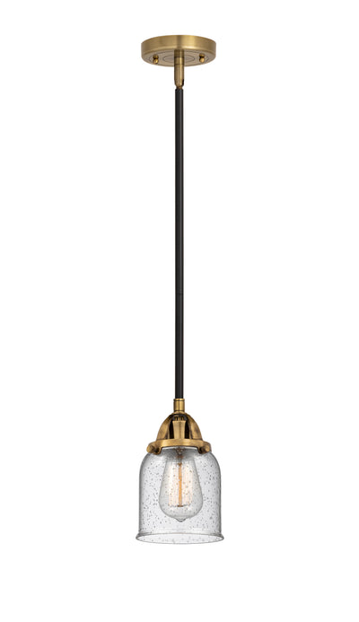 Nouveau 2 Mini Pendant Antique Copper Brass