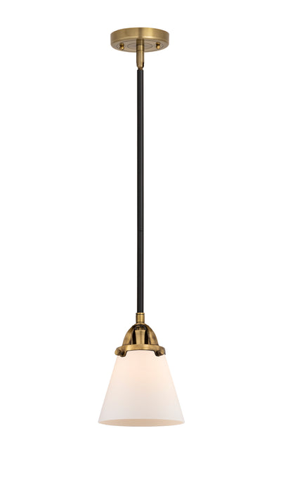 Nouveau 2 Mini Pendant Antique Copper Brass