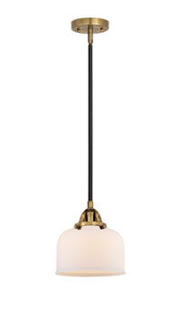 Nouveau 2 Mini Pendant Antique Copper Brass