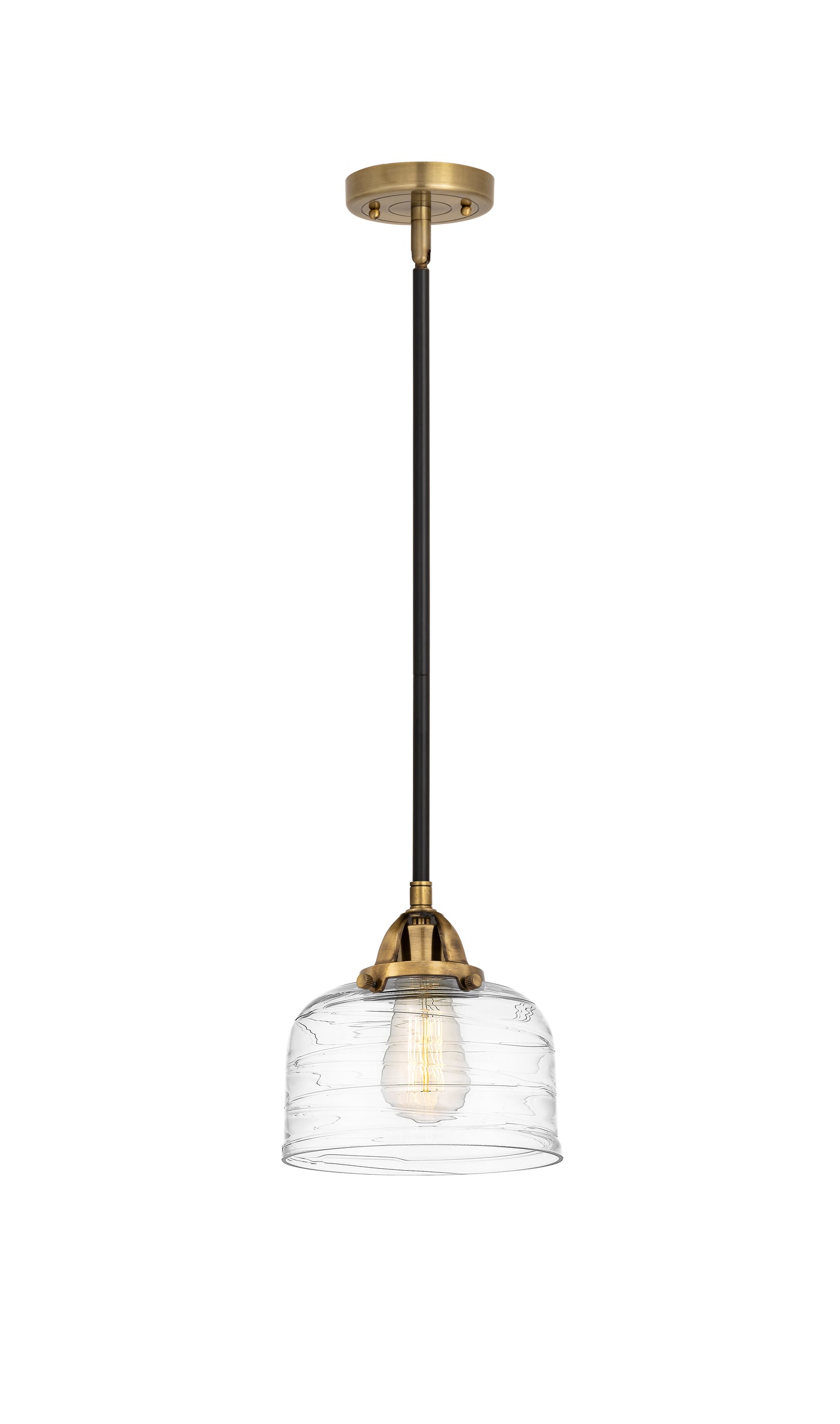 Nouveau 2 Mini Pendant Antique Copper Finish