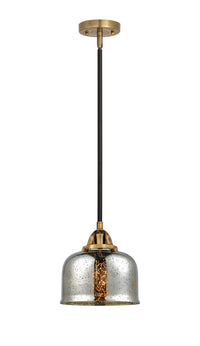Nouveau 2 Mini Pendant Antique Copper Brass