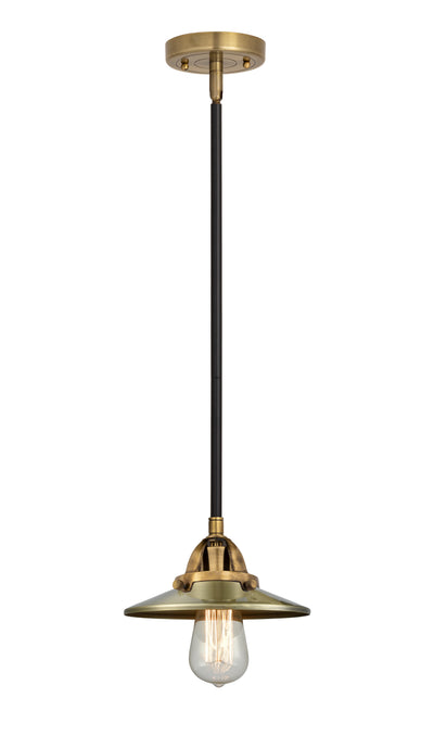 Nouveau 2 Mini Pendant Antique Copper Brass