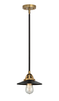 Nouveau 2 Mini Pendant 8 Inch Antique Copper