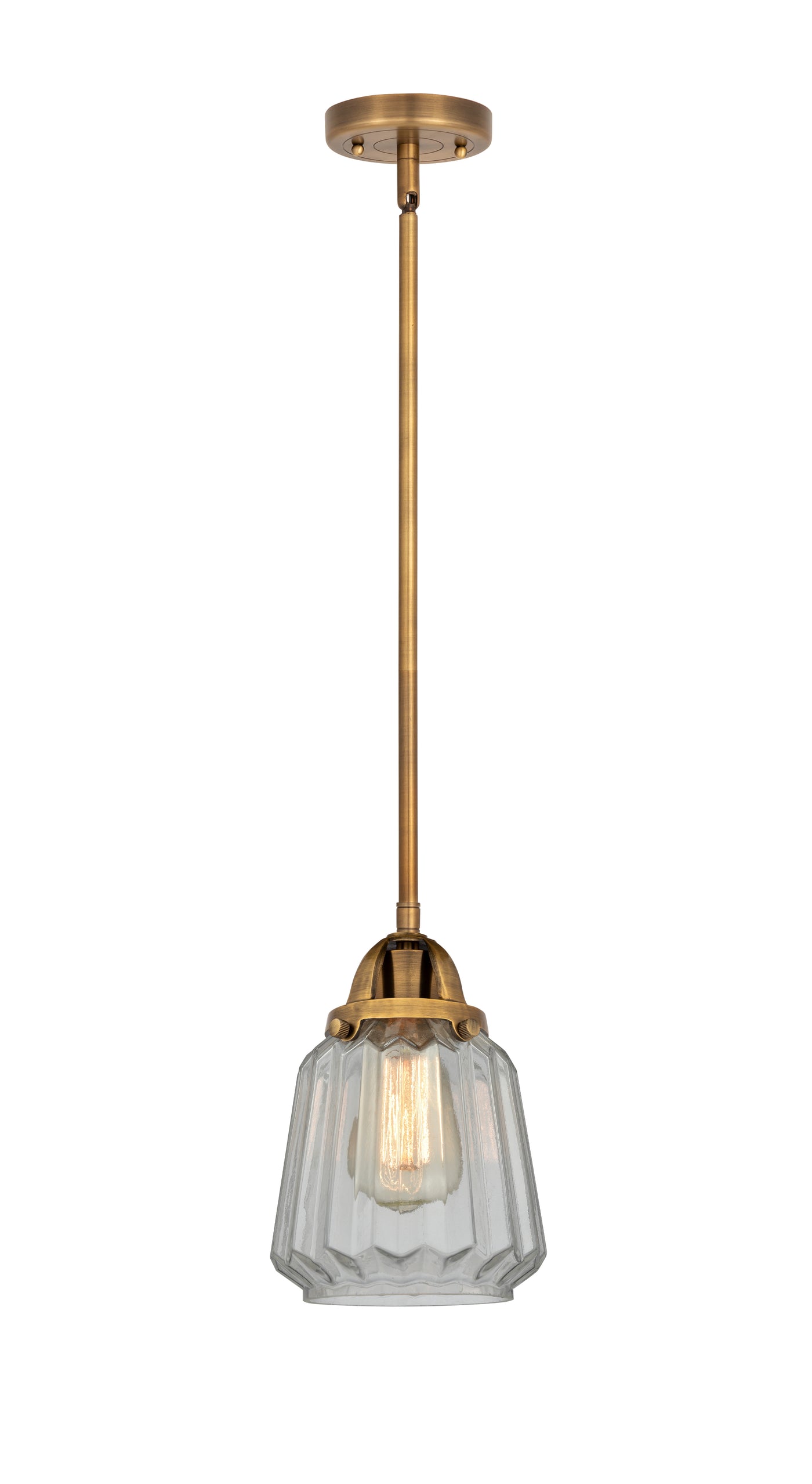 Nouveau 2 Mini Pendant Antique Copper Finish