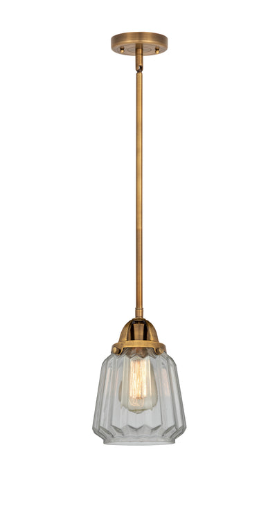 Nouveau 2 Mini Pendant Antique Copper Finish