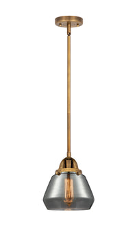Nouveau 2 Mini Pendant Antique Copper Brass