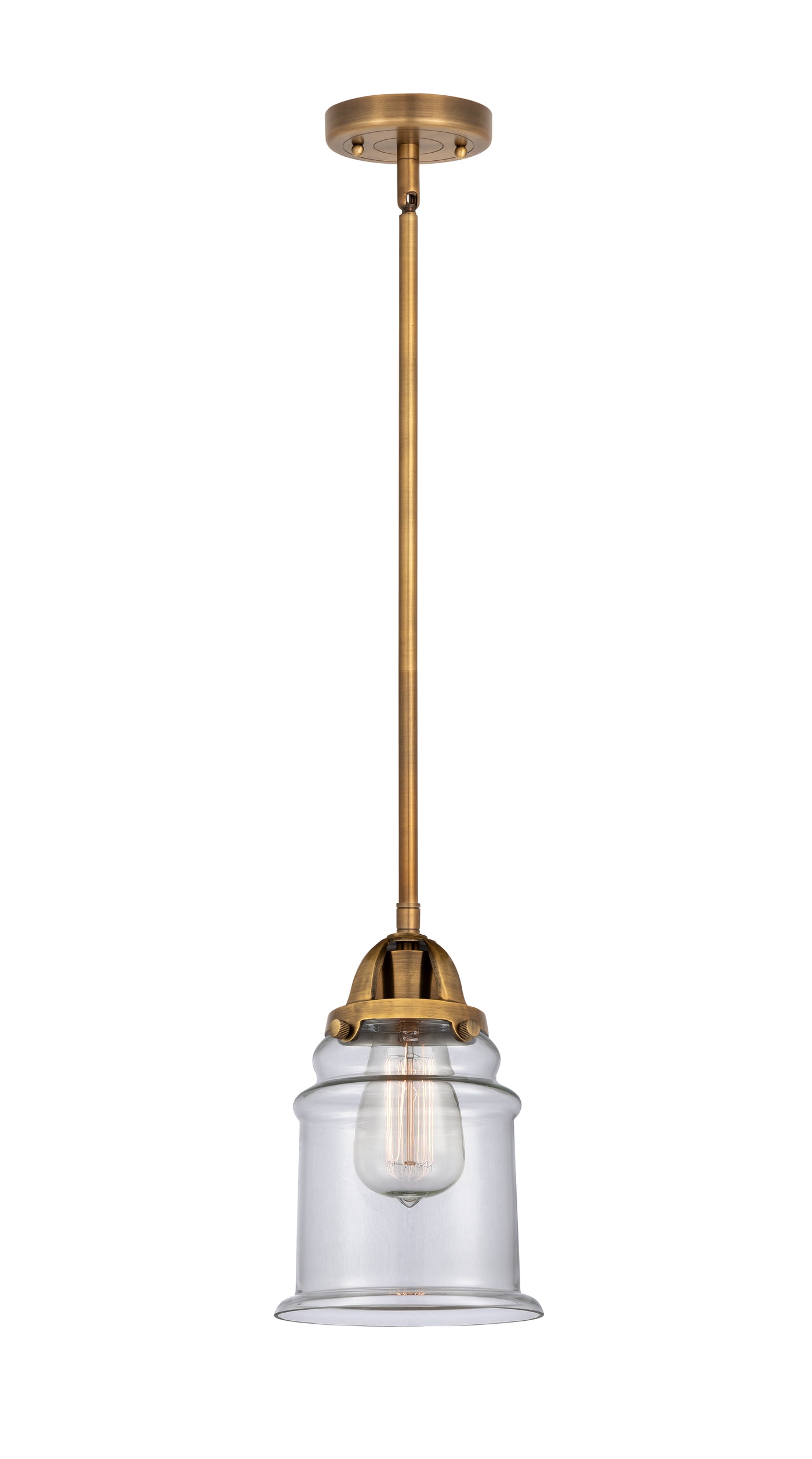 Nouveau 2 Mini Pendant Antique Copper Finish