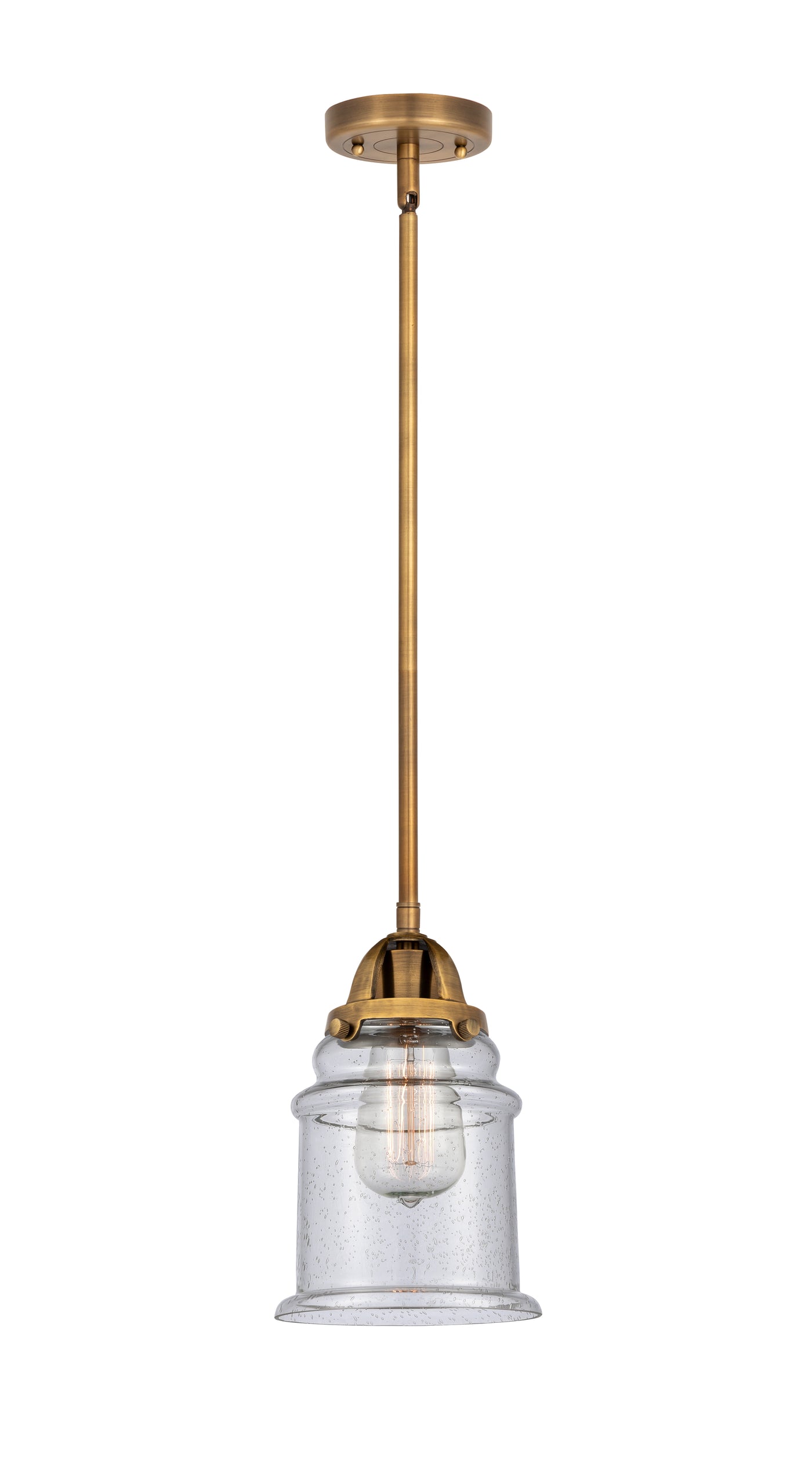 Nouveau 2 Mini Pendant Antique Copper Finish