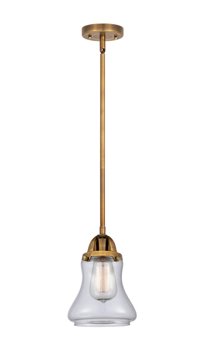 Nouveau 2 Mini Pendant Antique Copper Brass