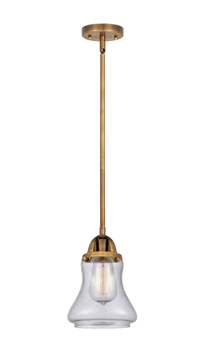 Nouveau 2 Mini Pendant Antique Copper Brass