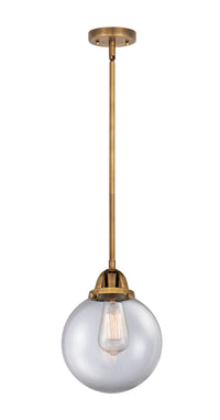 Nouveau 2 Mini Pendant Antique Copper Brass