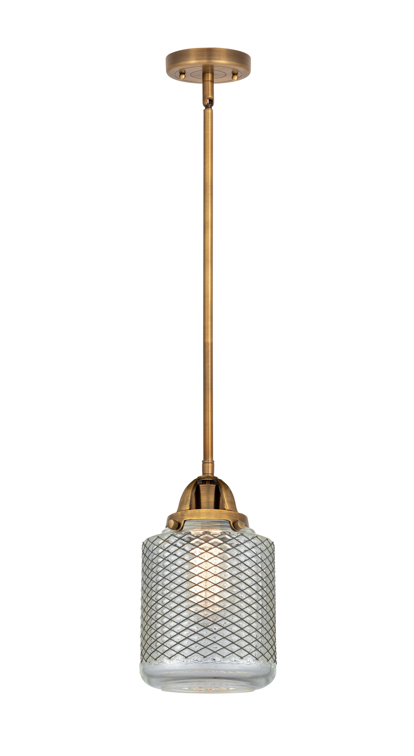Nouveau 2 Mini Pendant Antique Copper