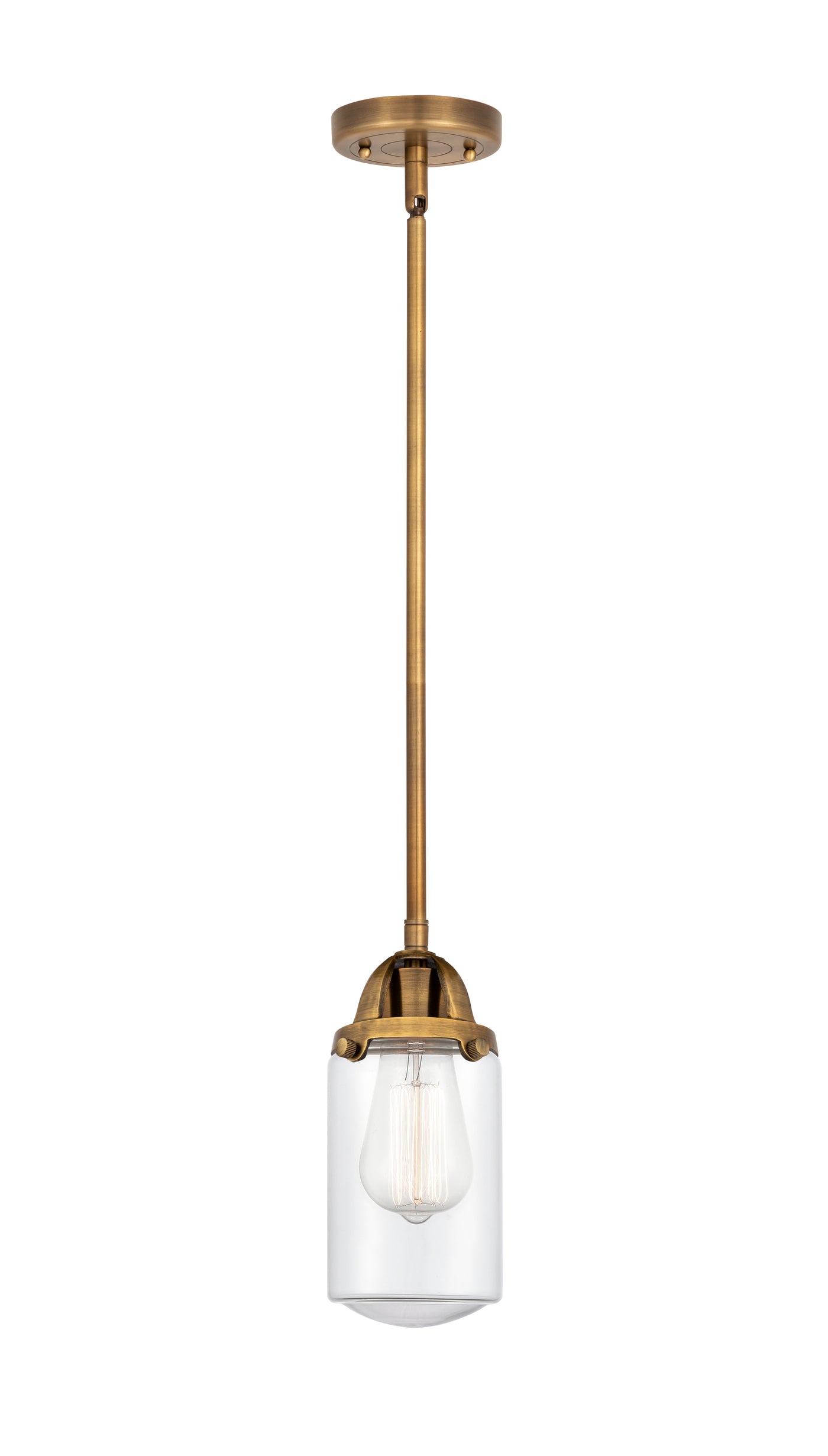 Nouveau 2 Mini Pendant Antique Copper