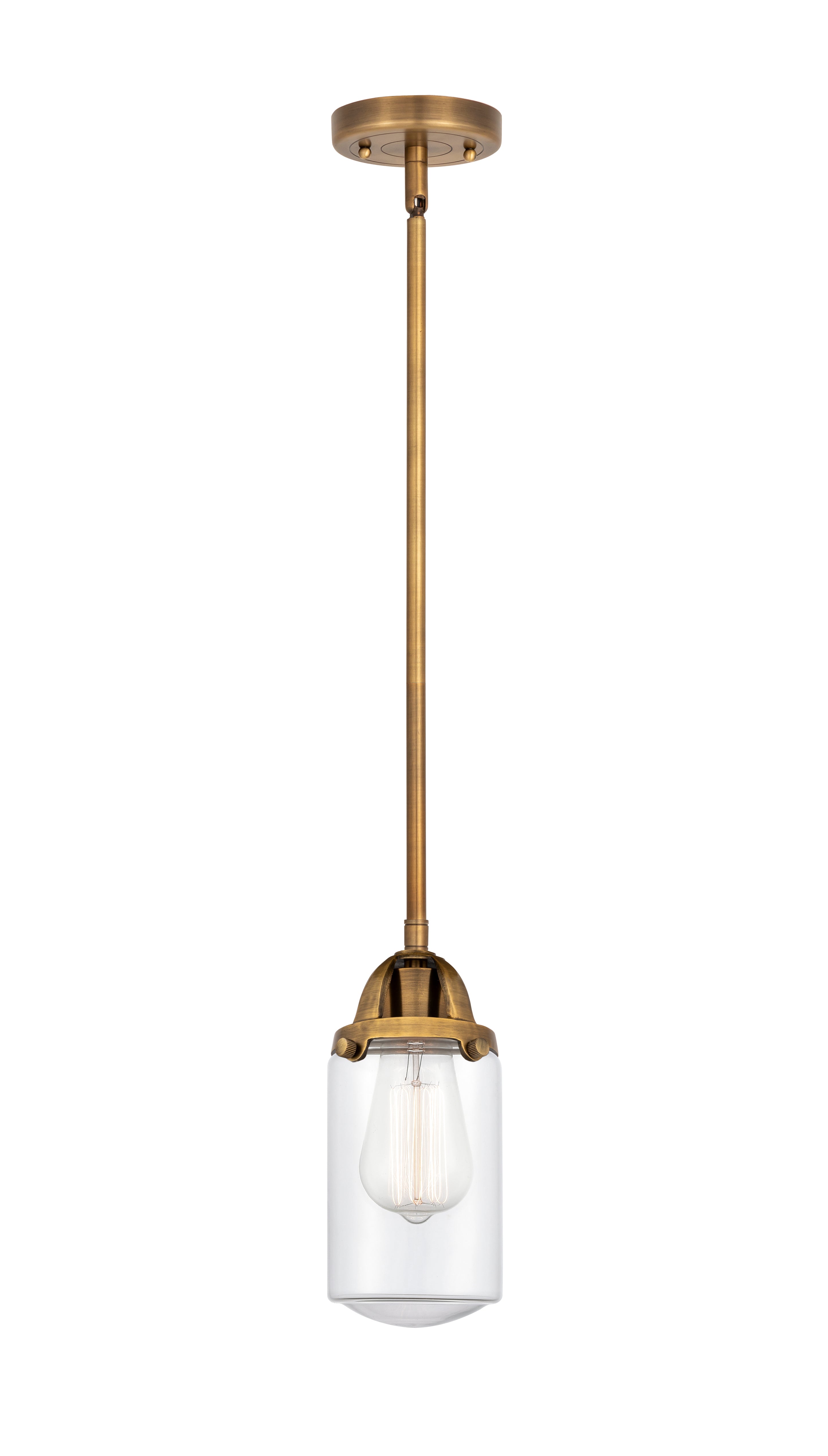 Nouveau 2 Mini Pendant Antique Copper