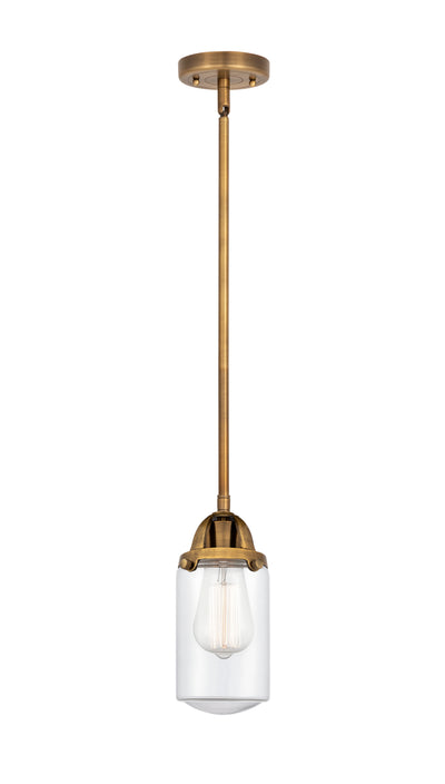 Nouveau 2 Mini Pendant Antique Copper