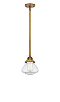 Nouveau 2 Mini Pendant Antique Copper
