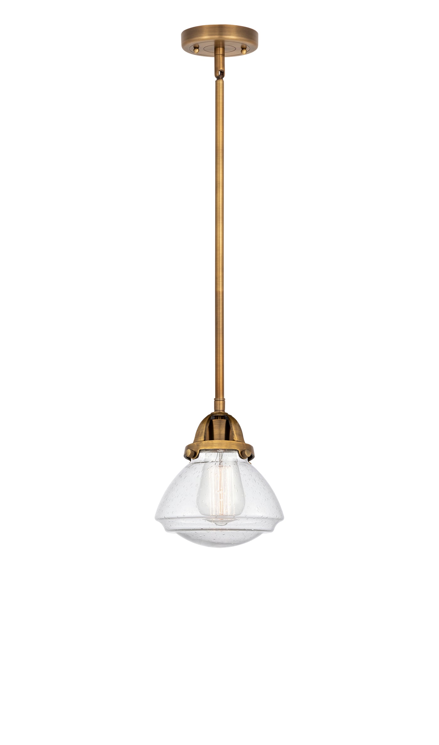 Nouveau 2 Mini Pendant Antique Copper Finish