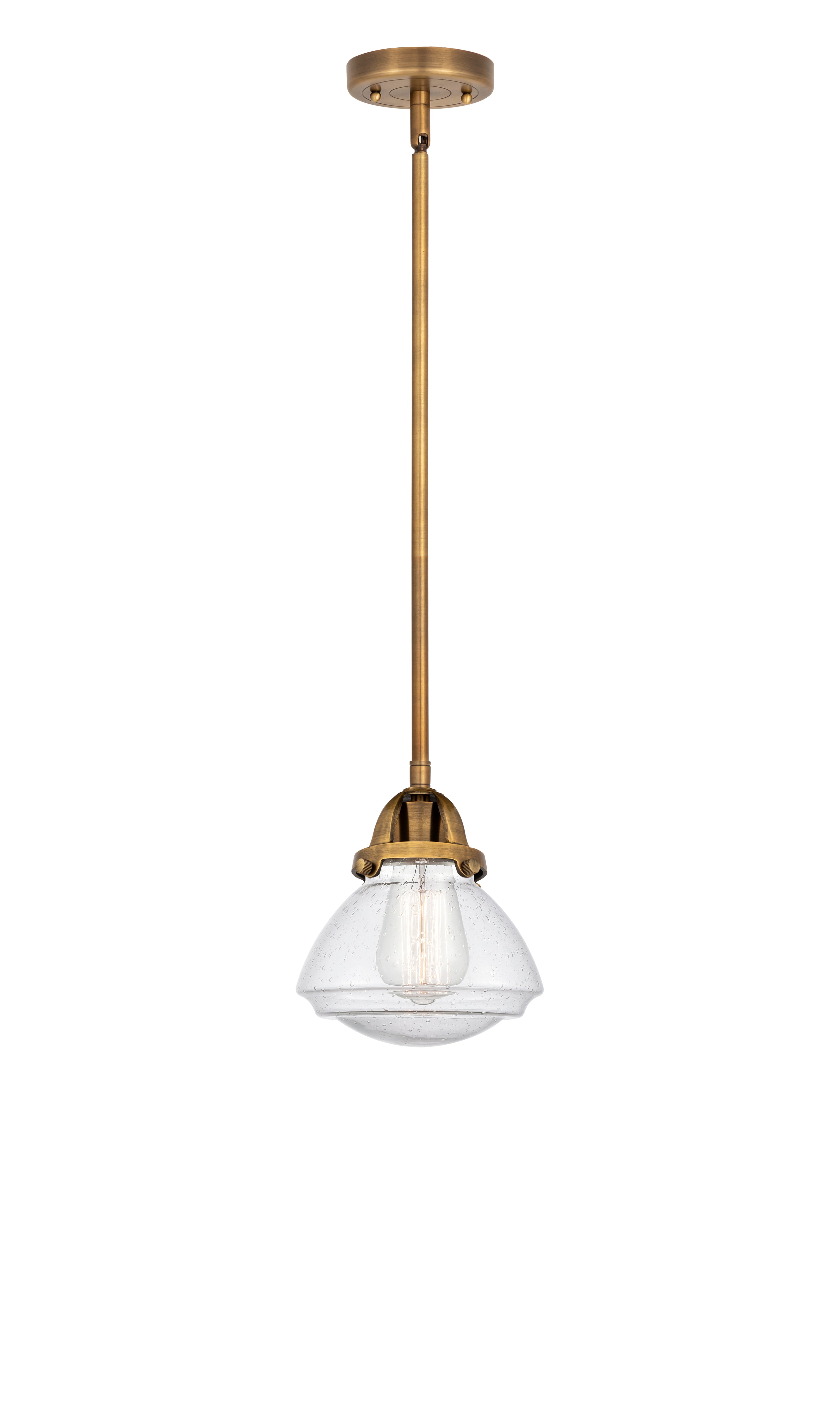 Nouveau 2 Mini Pendant Antique Copper Finish