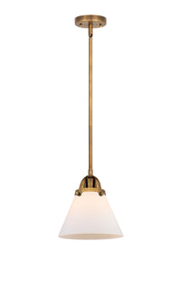 Nouveau 2 Mini Pendant Antique Copper Brass