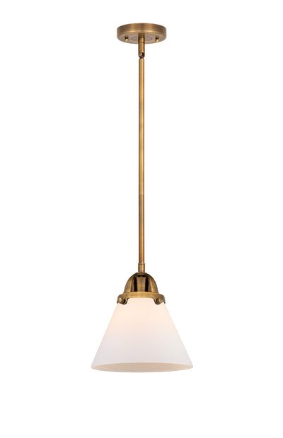 Nouveau 2 Mini Pendant Antique Copper Brass
