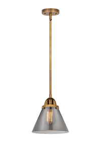 Nouveau 2 Mini Pendant Antique Copper Brass