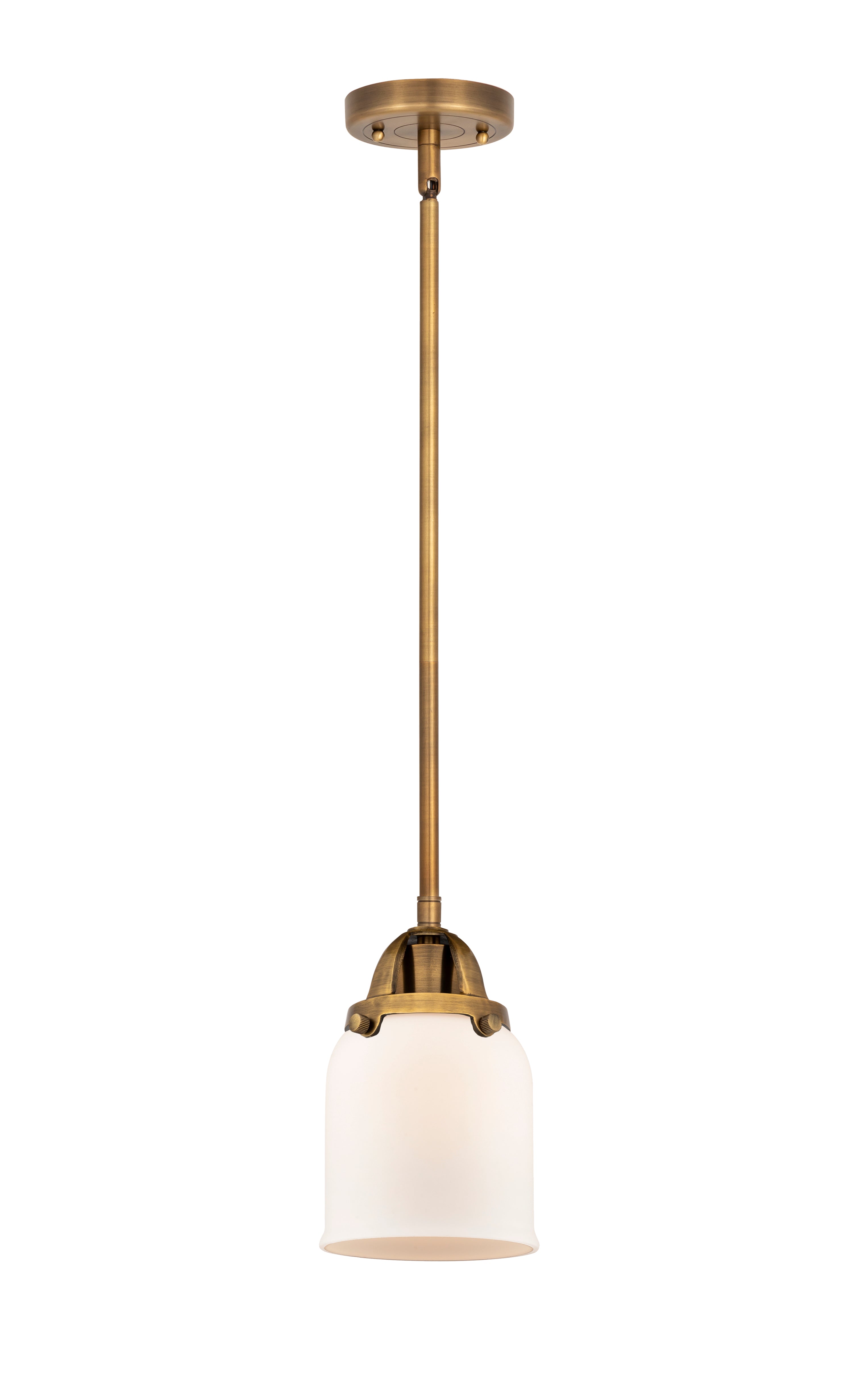 Nouveau 2 Mini Pendant Antique Copper Brass