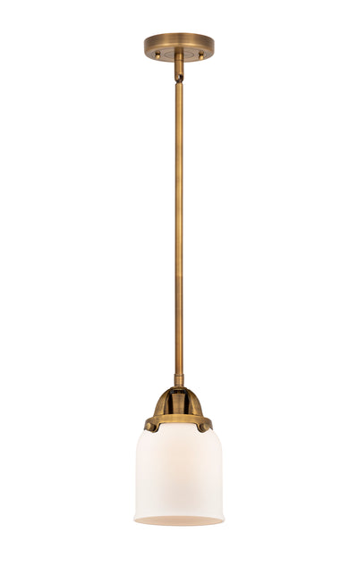 Nouveau 2 Mini Pendant Antique Copper Brass
